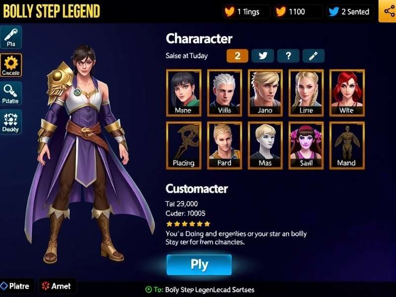 Bolly Step Legend Character Customization